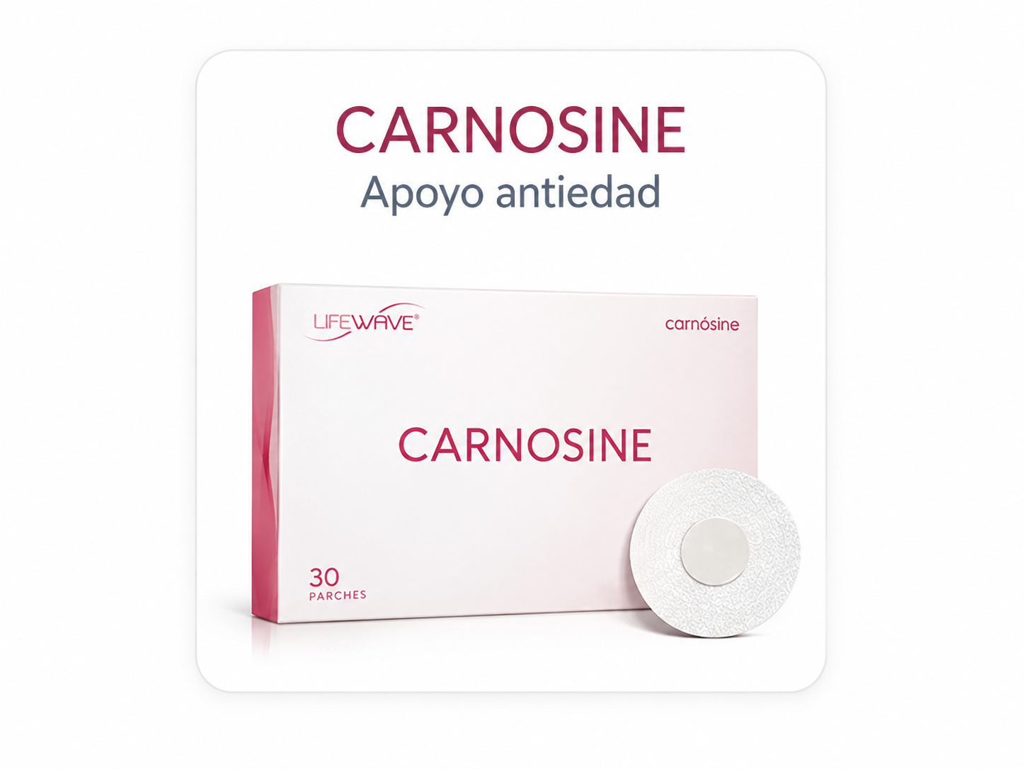 CARNOSINE Apoyo antiedad