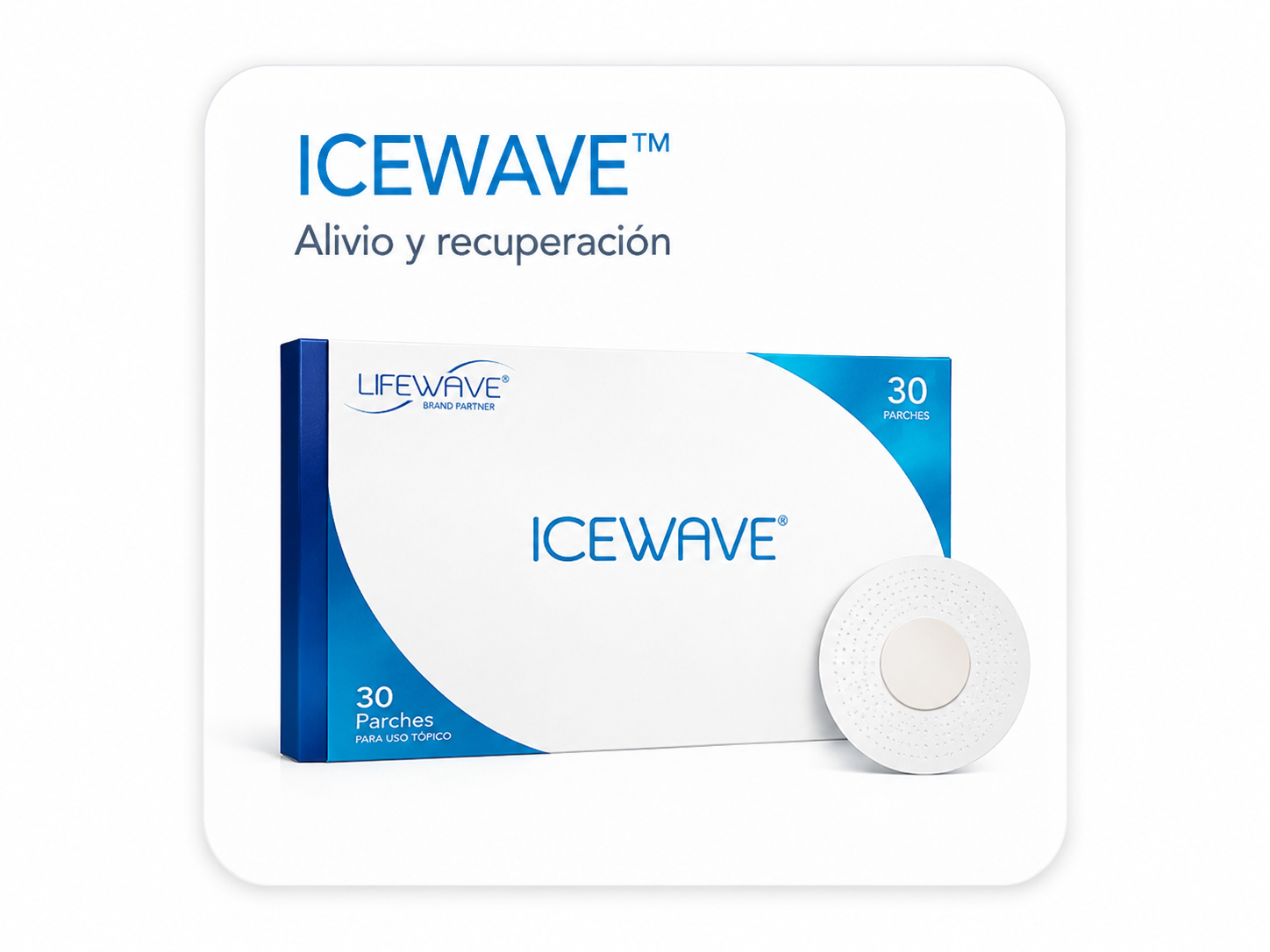 ICEWAVE™ Alivio y recuperación