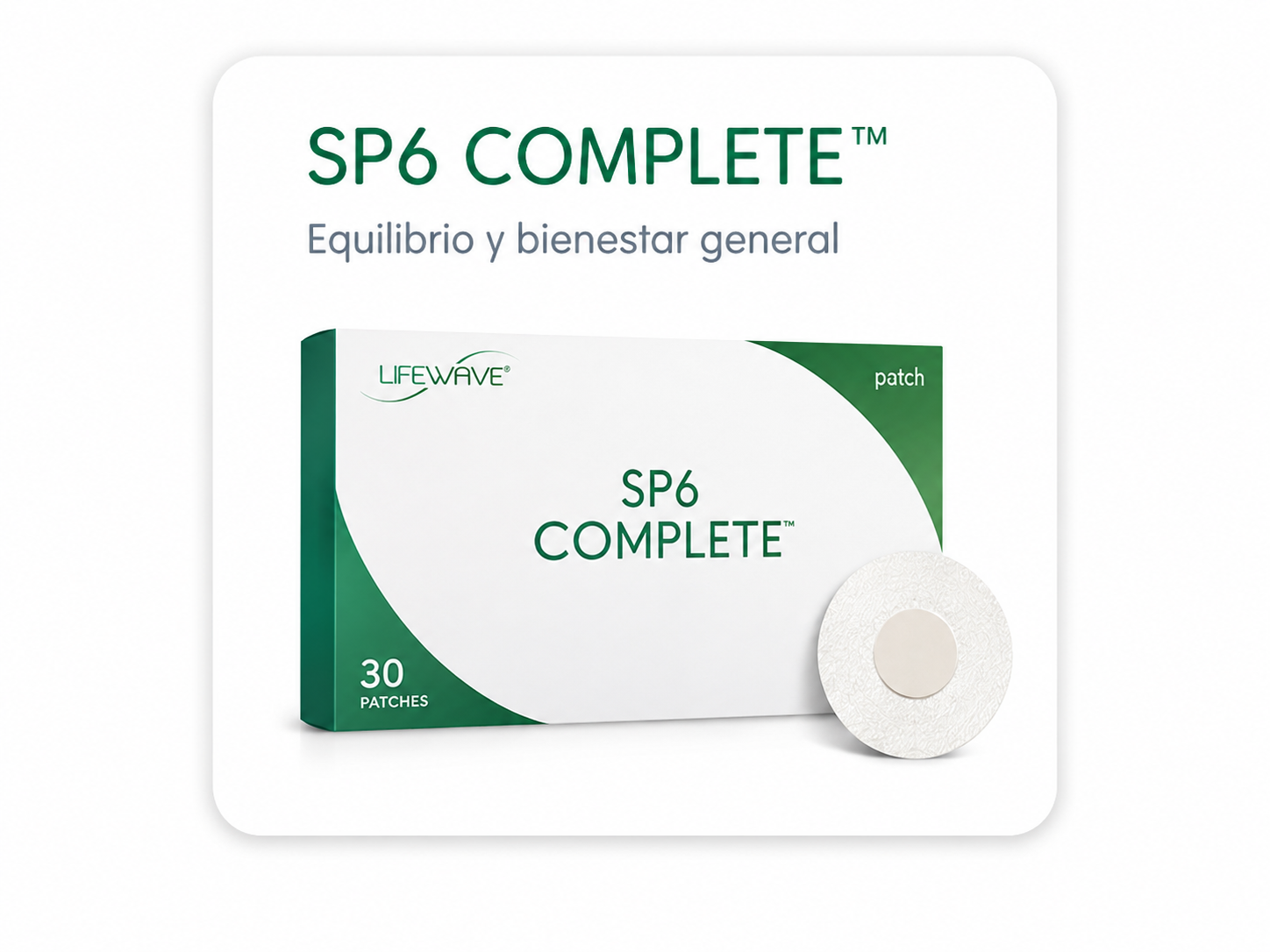 SP6 COMPLETE™ Equilibrio y bienestar general