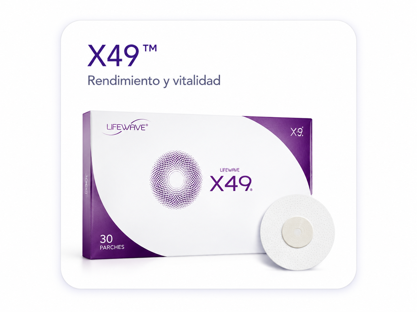 X49™ Rendimiento y vitalidad